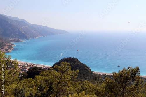 mediterranean sea view oludeniz beach