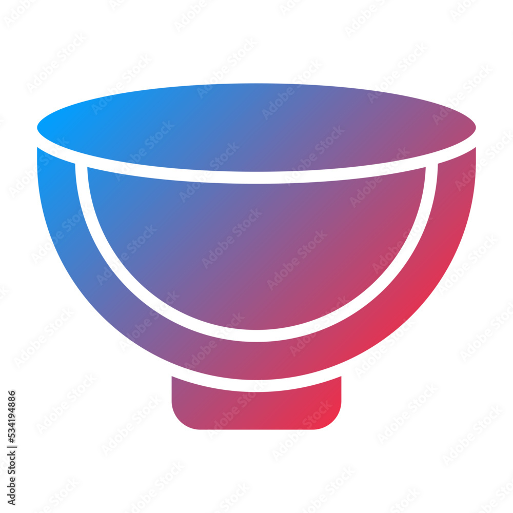 Bowl Icon Style Bowl Icon Style