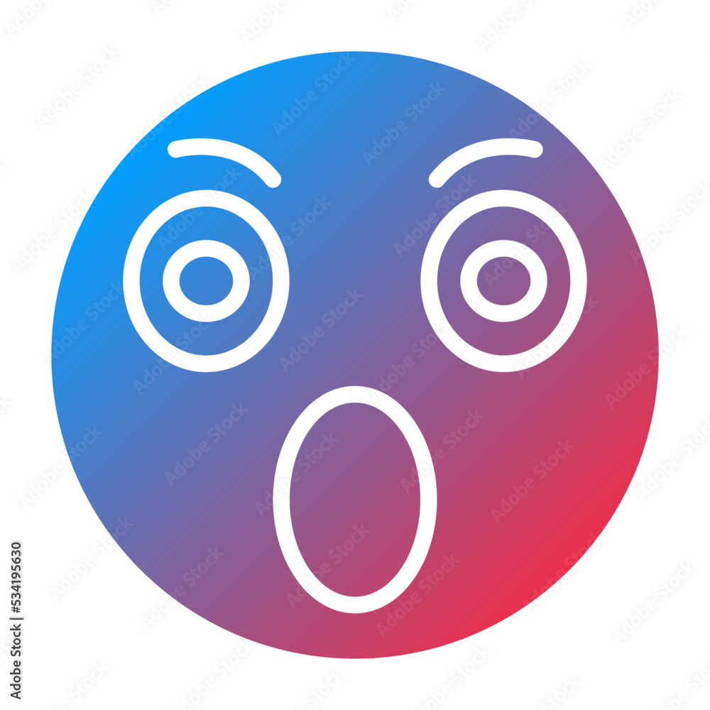 Surprised Icon Style Surprised Icon Style