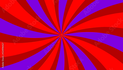 Circus poster, pinwheel background, rays