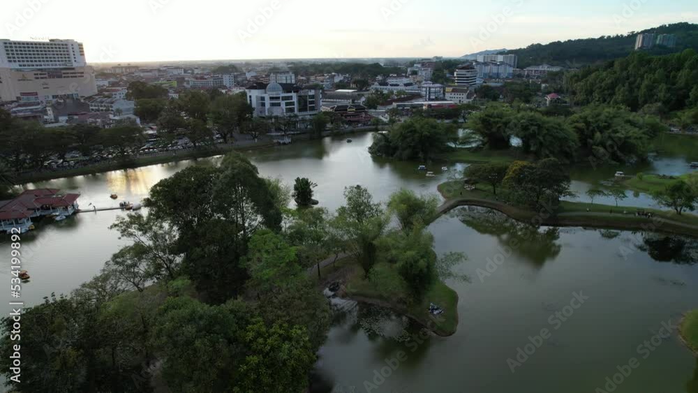 Taiping, Malaysia - September 24, 2022: The Landmark Buildings and Tourist Attractions of Taiping Taiping, Malaysia - September 24, 2022: The Landmark Buildings and Tourist Attractions of Taiping