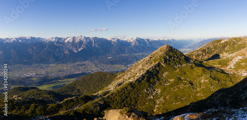 Sonnenuntergang Unterinntal