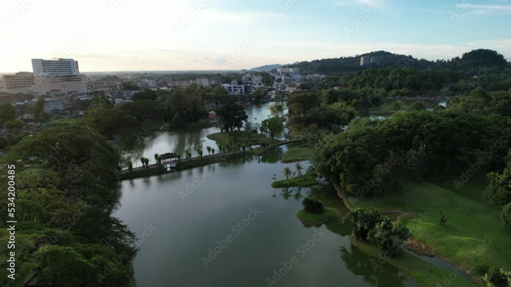 Taiping, Malaysia - September 24, 2022: The Landmark Buildings and Tourist Attractions of Taiping Taiping, Malaysia - September 24, 2022: The Landmark Buildings and Tourist Attractions of Taiping