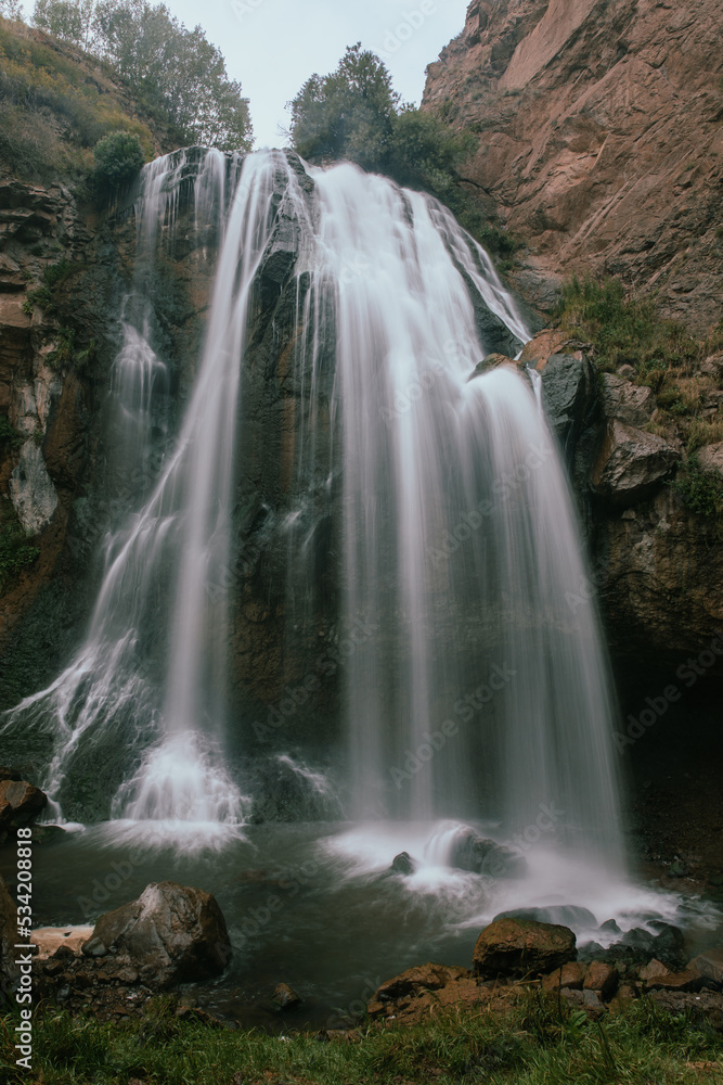Fototapeta premium Waterfall in the wilderness