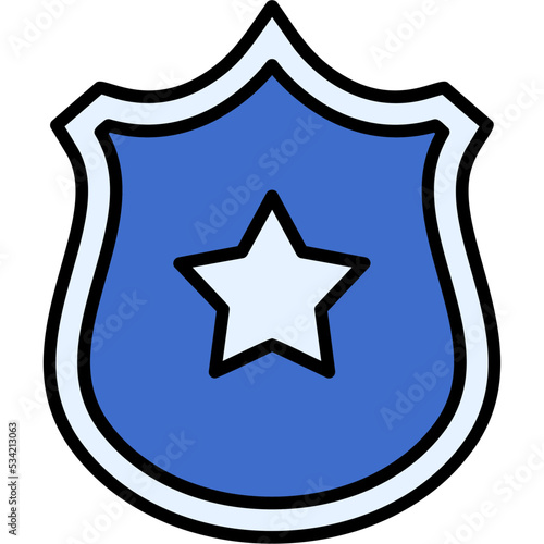 Police badge Icon