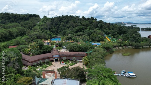 Taiping, Malaysia - September 24, 2022: The Bukit Merah Laketown Resort photo