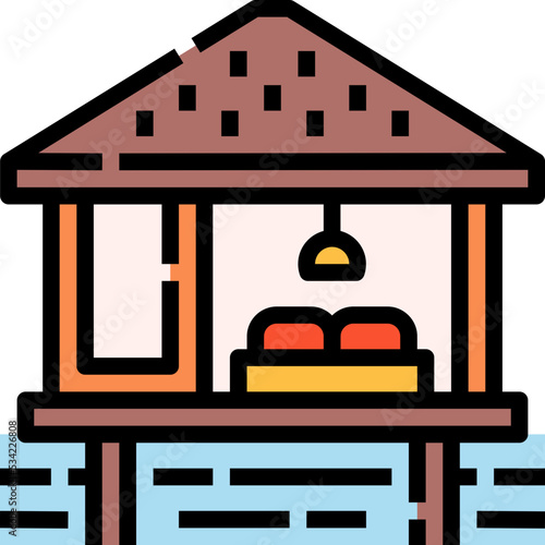 bungalow icon symbol element