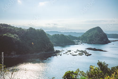Nostalgic Ocean View in Shizuoka, Japan