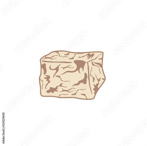frankincense from Indonesia, vector art.