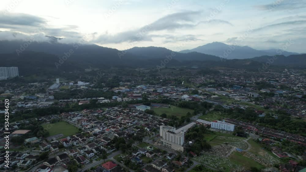 Taiping, Malaysia - September 24, 2022: The Landmark Buildings and Tourist Attractions of Taiping Taiping, Malaysia - September 24, 2022: The Landmark Buildings and Tourist Attractions of Taiping