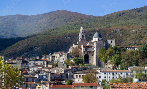 cusano mutri italian village on matese park