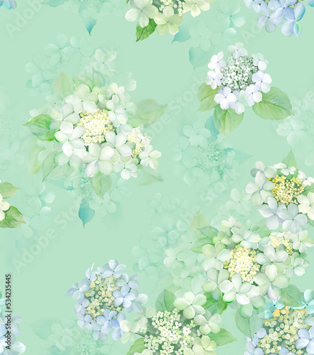 Classic Popular Flower Seamless pattern background.Perfect for wallpaper, fabric design, wrapping paper, surface textures, digital paper.