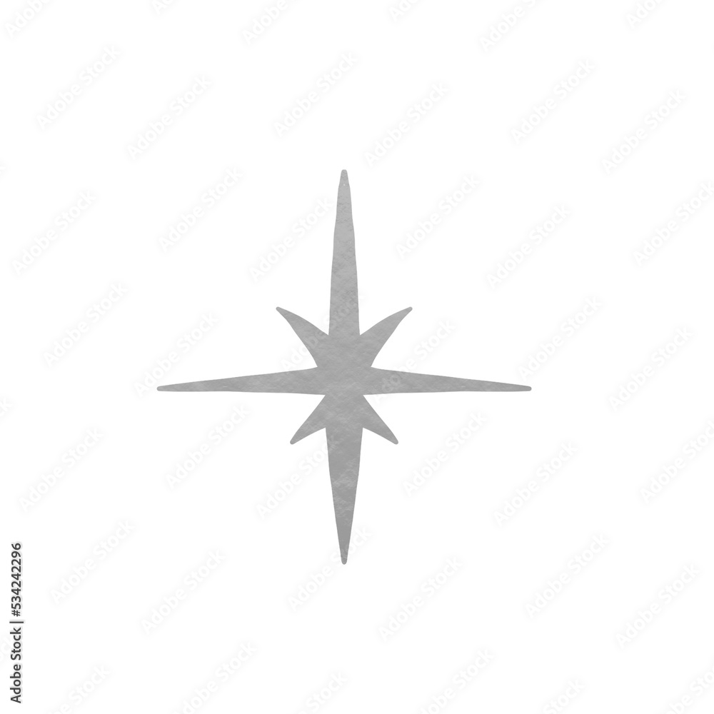 Obraz premium Silver Metallic Sparkles