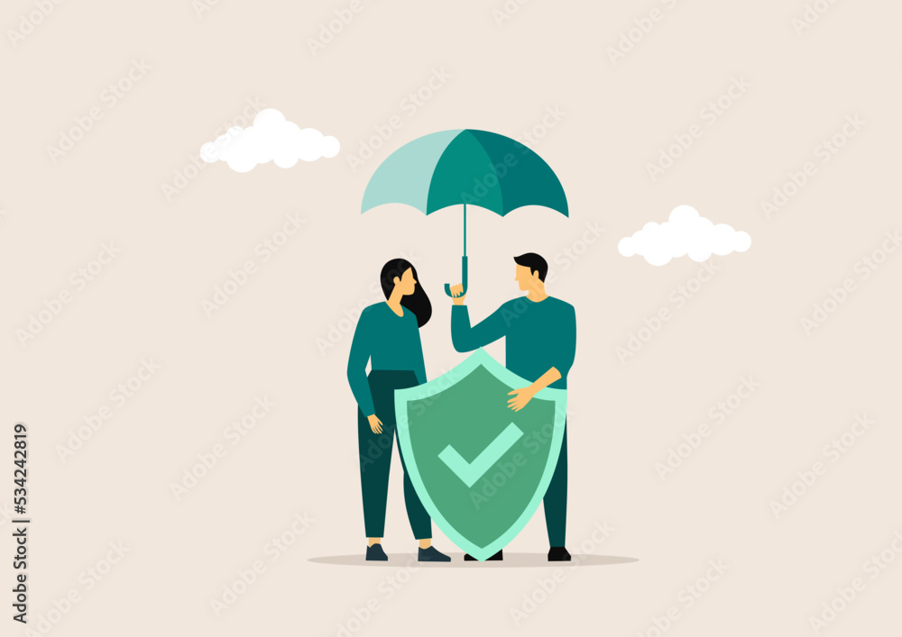 Insurance and risk management concept with icons. vector illustration concept. Insurance and risk management concept with icons. vector illustration concept.
