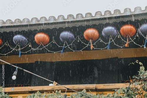Rainy day at Old Town Hoi An, Vietnam