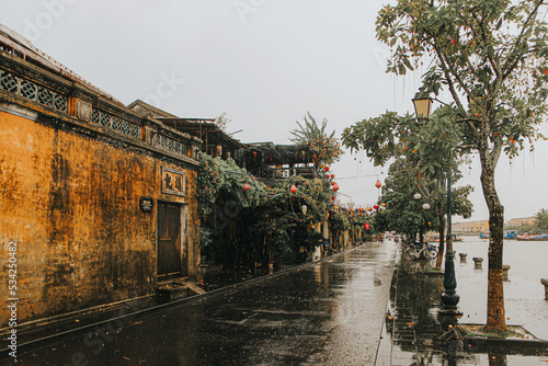 Rainy day at Old Town Hoi An, Vietnam