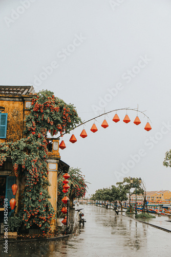 Rainy day at Old Town Hoi An, Vietnam