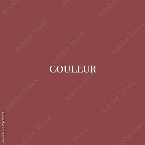 Couleur