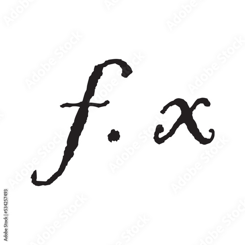 Formula Science Icon Vector Illustration