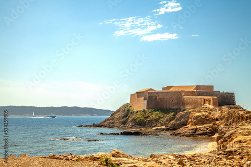Tableau sur toile La Tour Fondue, Giens, Hyeres, Frankreich