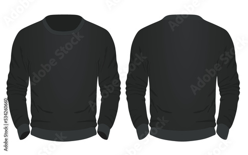 Black top blazer. vector illustration 