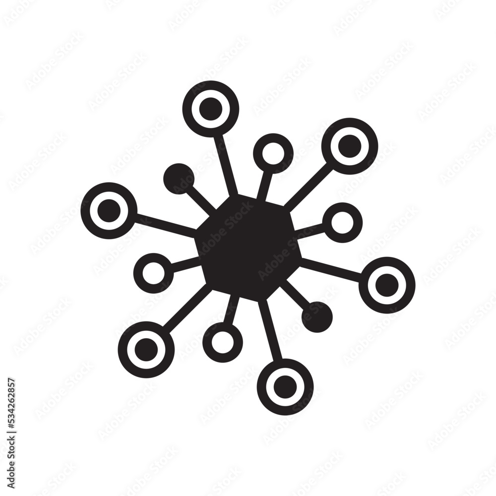 Molecule Science Icon Vector Illustration Molecule Science Icon Vector Illustration