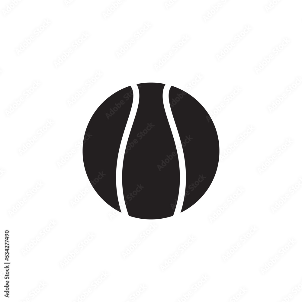 Ball Icon Vector Illustration Flat Design Trendy Ball Icon Vector Illustration Flat Design Trendy