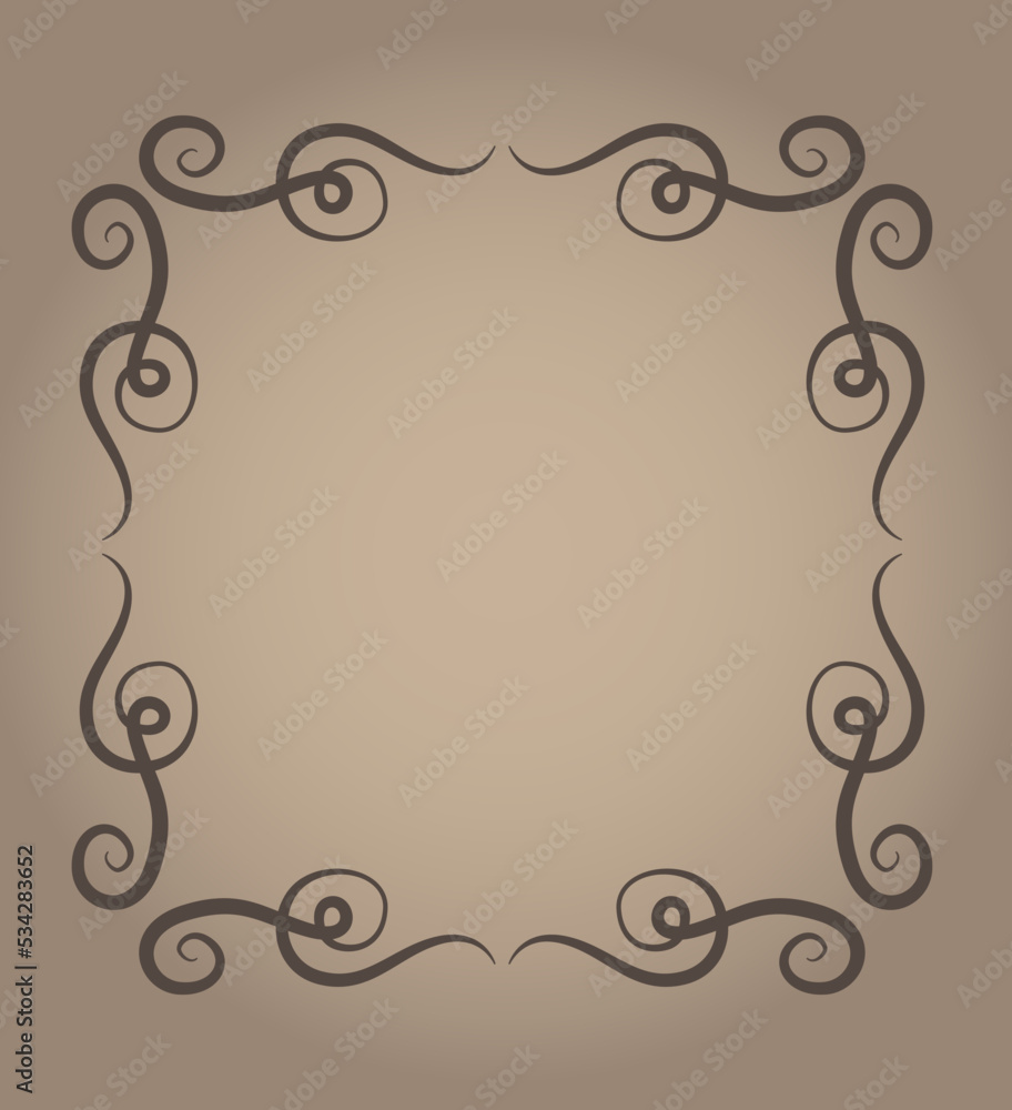 Hand drawn elements and monograms. Hand drawn elements and monograms.