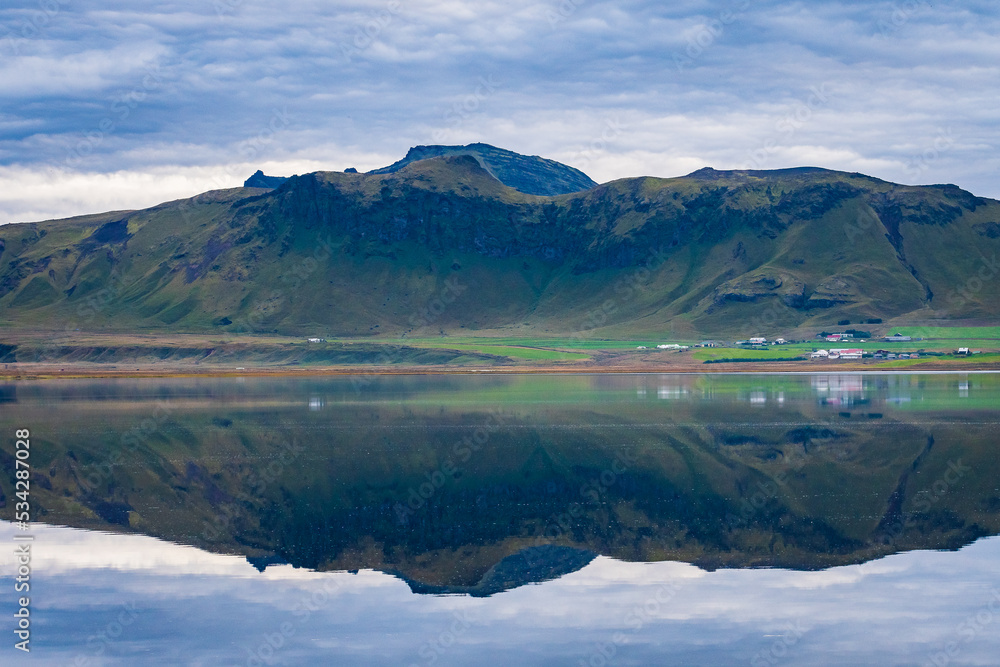 Landscape near Dyrhólaey (Iceland)