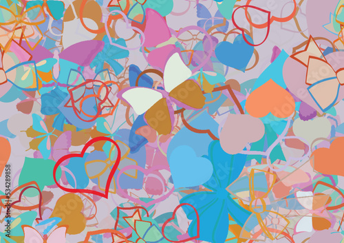 Background pattern abstract seamless design texture. Theme is about delicate, decoration, Monarch, ornate