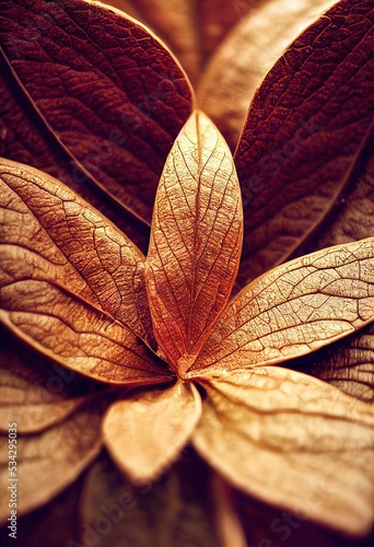 Golden brown organic texture