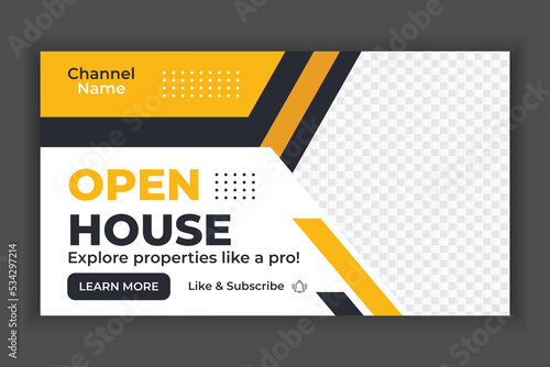 real estate Youtube Thumbnail design