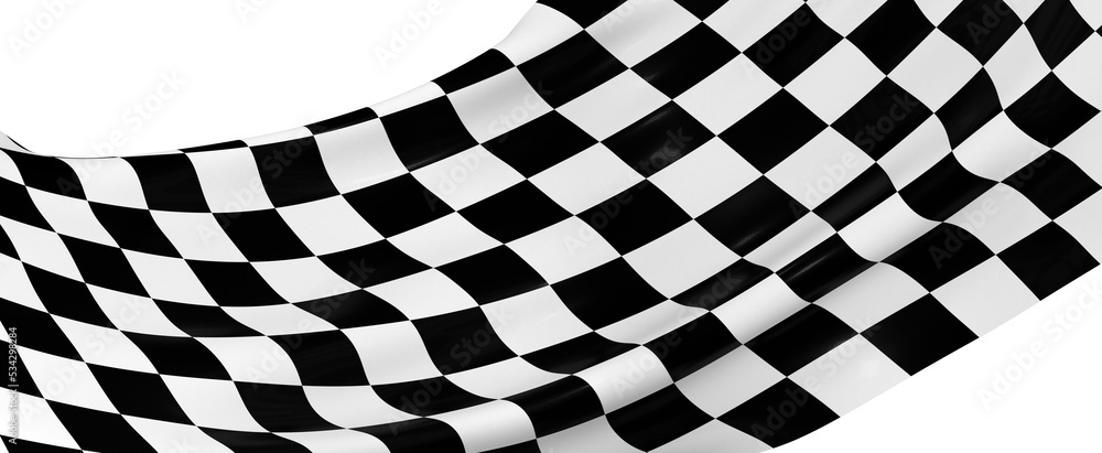 Obraz premium finish flag finishflag background muster