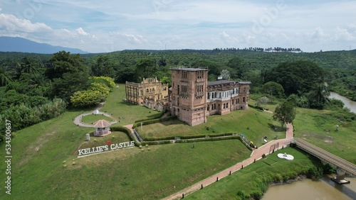 Ipoh, Malaysia - September 24, 2022: The Ruins of Kellie’s Castle photo