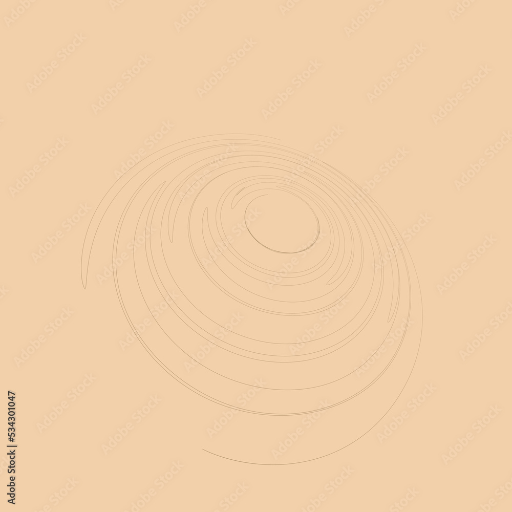 abstract circle swirl drop vector illustration