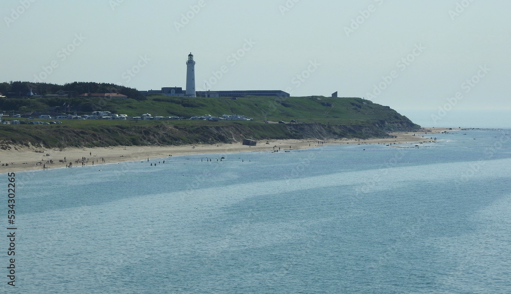 Hirtshals beach in northern Denmark