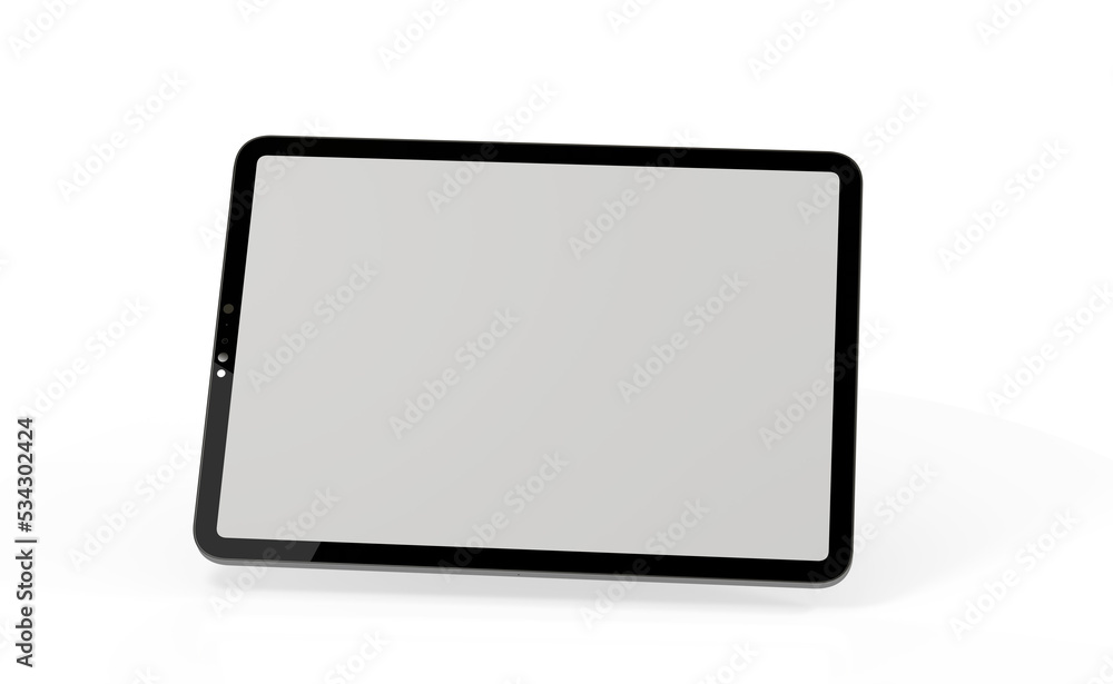 Tablet pc computer with blank screen 3d Tablet pc computer with blank screen 3d