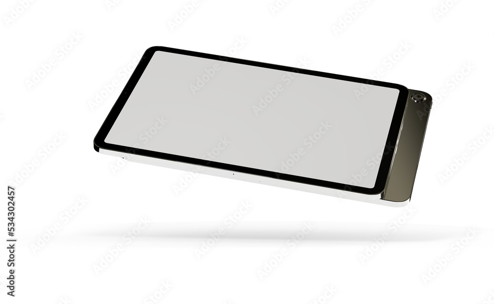 Tablet pc computer with blank screen 3d Tablet pc computer with blank screen 3d