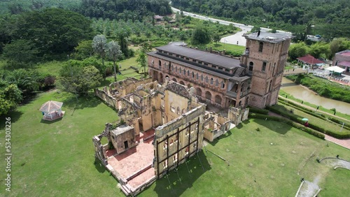 Ipoh, Malaysia - September 24, 2022: The Ruins of Kellie’s Castle photo