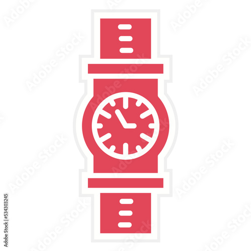 Wristwatch Icon Style
