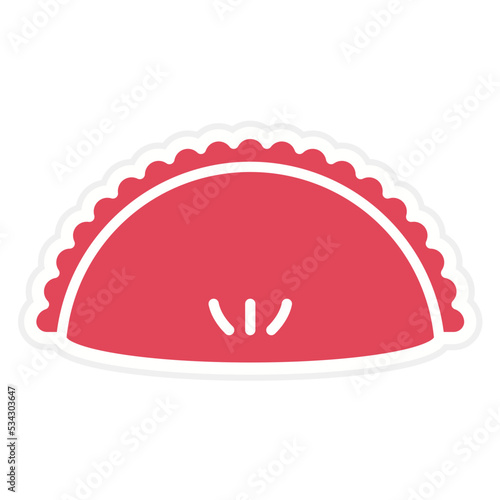 Empanada Icon Style