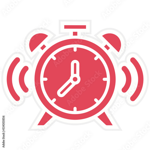 Alarm Clock Icon Style