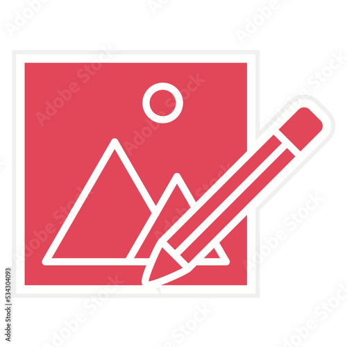 Photo Editing Icon Style