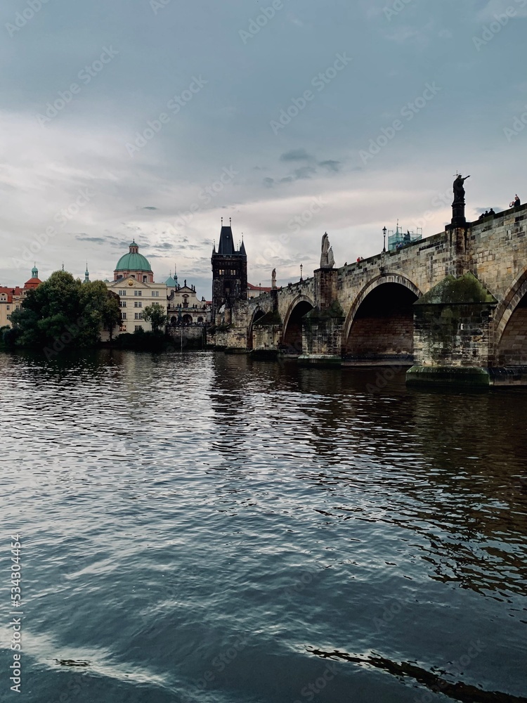 Charles bridge. Prague, Czechia.