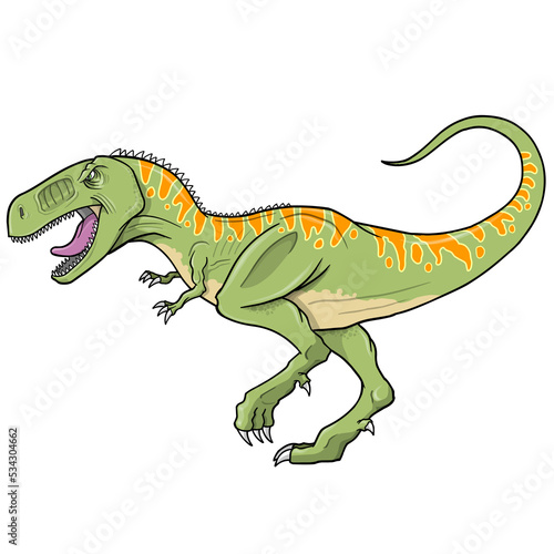 Tyrannosaurus Rex Dinosaur PNG transparent backgrounds © Blue Foliage