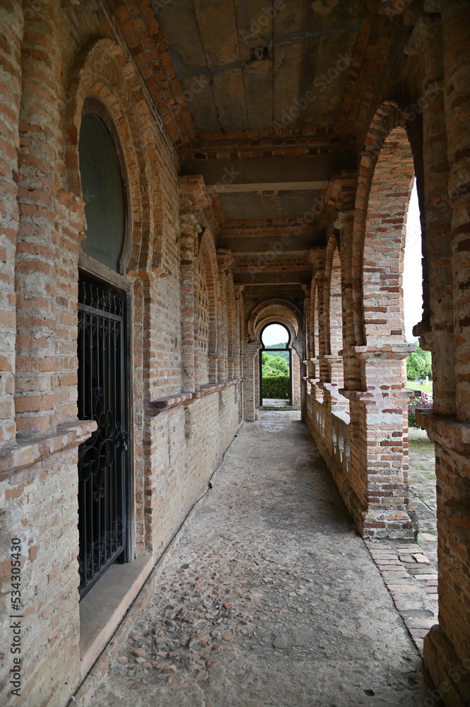 Ipoh, Malaysia - September 24, 2022: The Ruins of Kellie’s Castle
