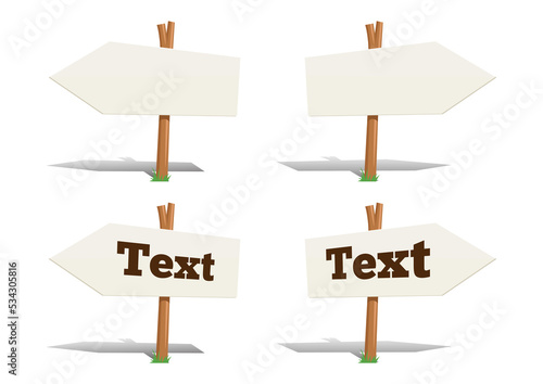 Direction pointer with text PNG illustration with transparent background