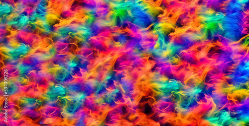 Colorful abstract smoke as background wallpaper photography