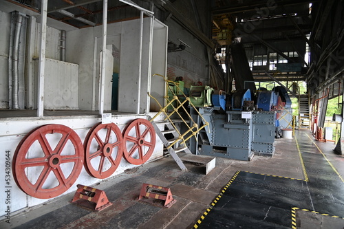 Ipoh, Malaysia - September 24, 2022: The Historical Tin Dredge  photo