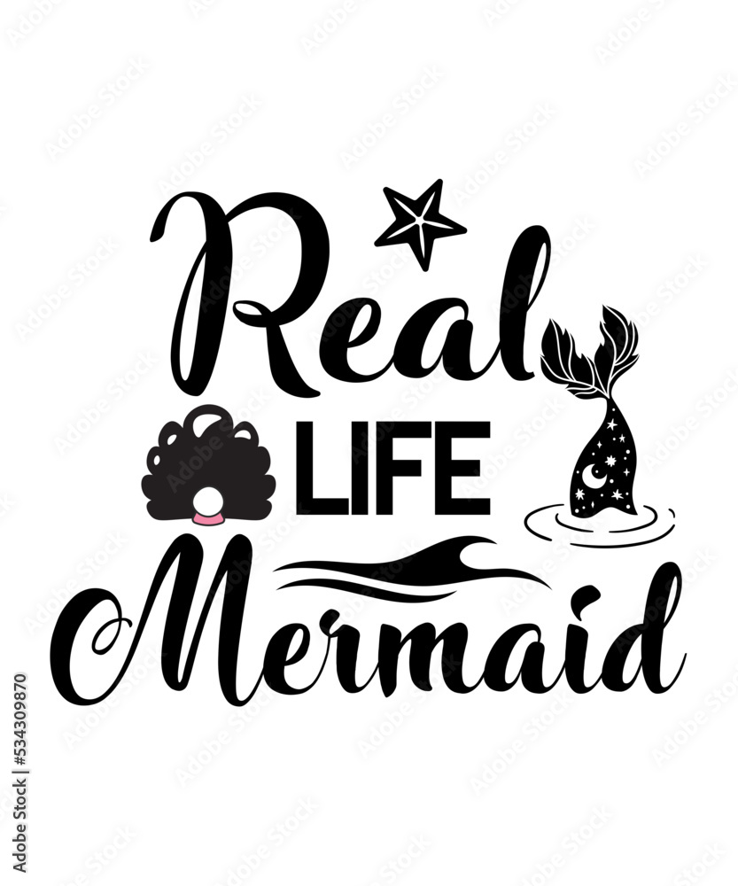 Mermaid SVG Bundle, Sea Beach Cute mermaid, Mermaid clipart, Mermaid ...